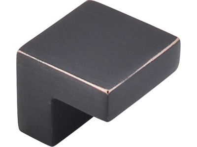 Top Knobs M1588 Nouveau III 5/8 Inch CC Square Knob Tuscan Bronze