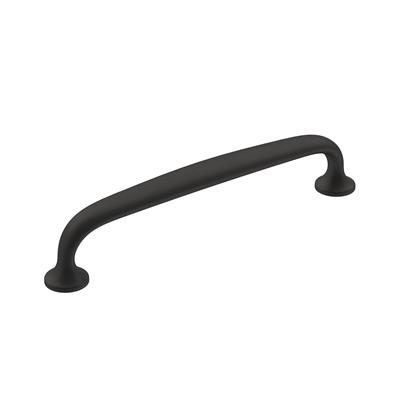 Amerock Renown 5-1/16 Inch cc Cabinet Pull Matte Black