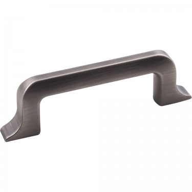 Hardware Resources 4 3/16" Callie Brushed Pewter Cabinet Pull