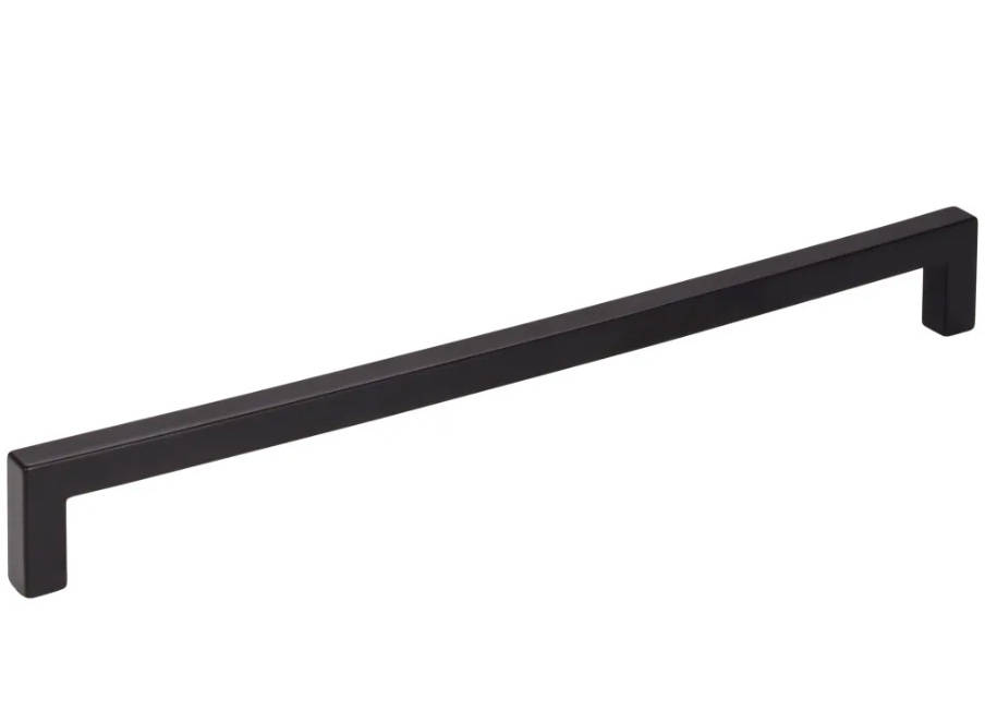 Hardware Resources 224 mm CC Matte Black Square Stanton Cabinet Bar Pull