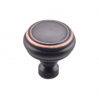 Top Knobs TK880UM Brixton 1 1/4 inch Rimmed Knob Umbrio