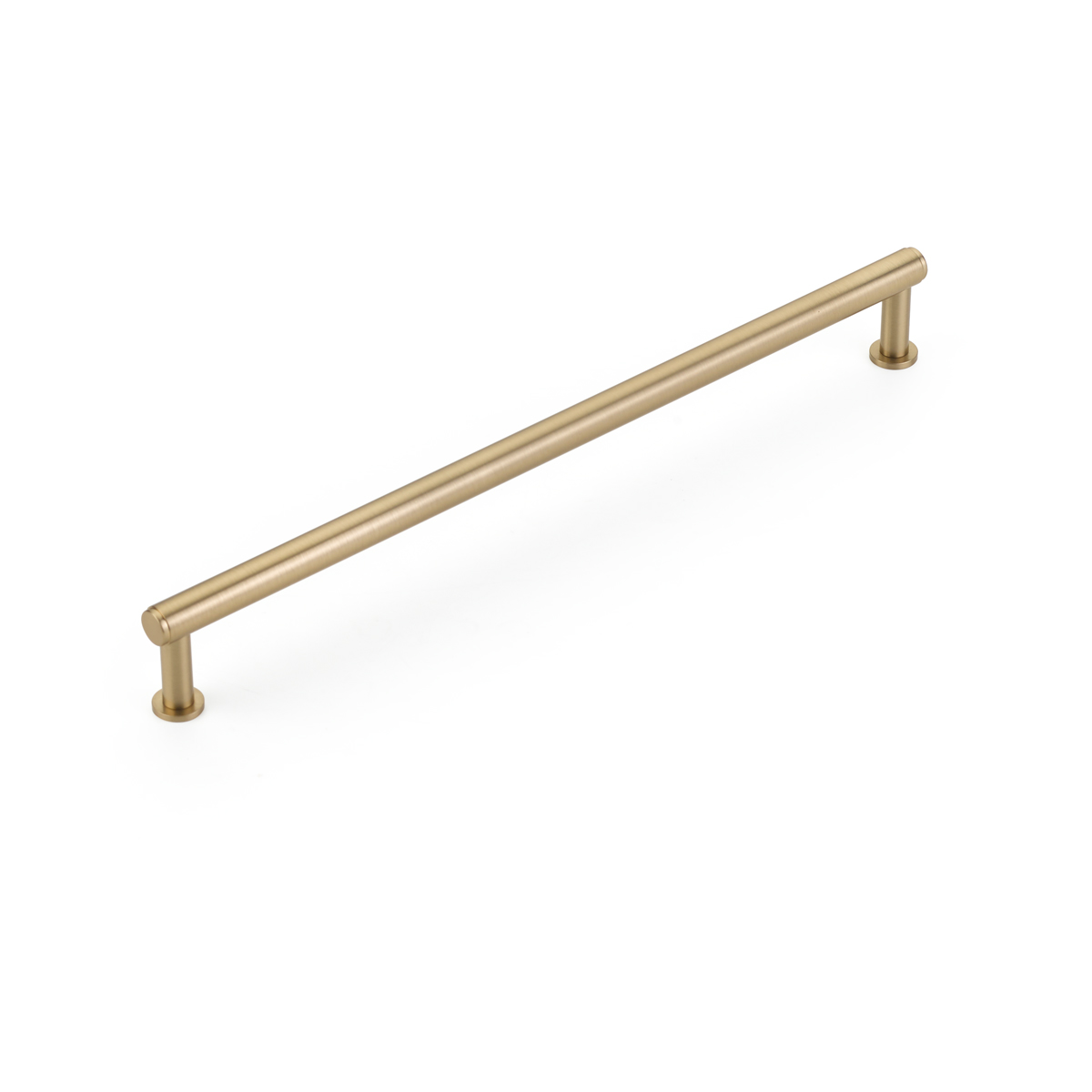 Schaub Pub House, 10 Inch cc, Signature Satin Brass Pull