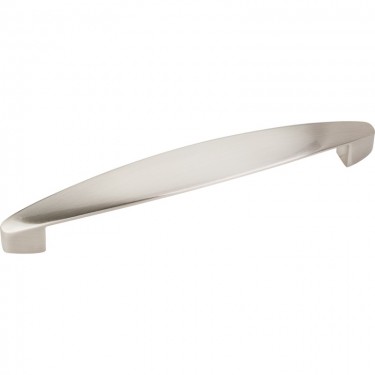 Hardware Resources 128 mm CC Satin Nickel Asymmetrical Belfast Cabinet Pull