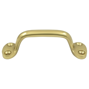 Deltana Solid Brass 6 Inch Overall Pull