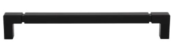 Top Knobs TK3228BLK Langston Appliance Pull 18 Inch C C Flat Black