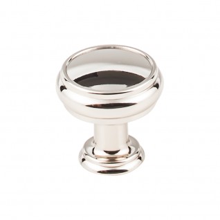 Top Knobs TK831PN Eden 1 3/16 inch Cabinet Knob Polished Nickel