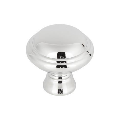 Top Knobs TK1020PC Henderson Knob 1 1/4 Inch Polished Chrome