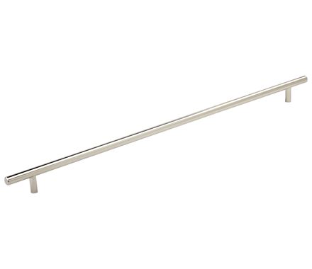 Amerock Bar Pulls 18 7/8 Inch CC Cabinet Pull Polished Nickel