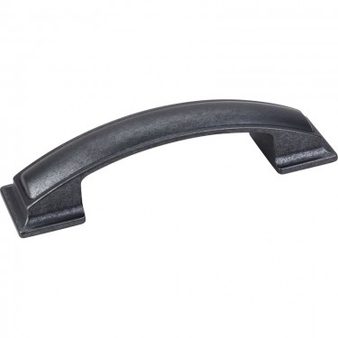 Hardware Resources Annadale 3-3/4 Inch CC Cabinet Pull - Gun Metal