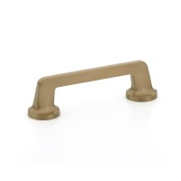 Schaub Northport Rounded 4 inch CC Cabinet Pull in Brushed Bronze