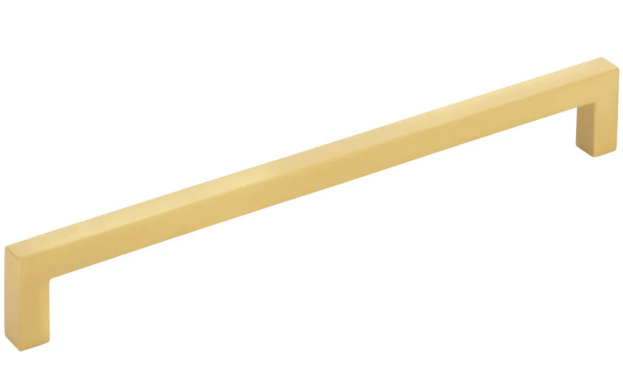 Hardware Resources 192 mm CC Brushed Gold Square Stanton Cabinet Bar Pull