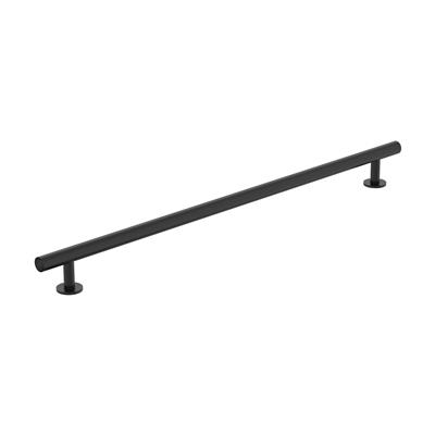 Amerock Radius 12-5/8 Inch cc Cabinet Pull Matte Black