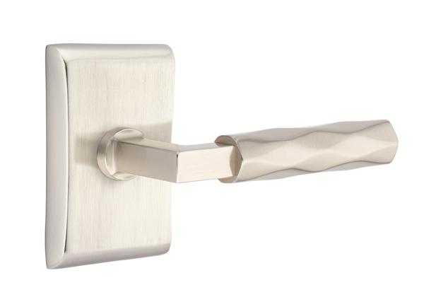Emtek Tribeca Square Style Door Lever with Neos Rosette