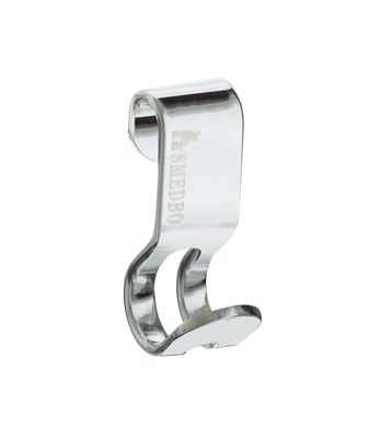 Smedbo Sideline Collection Soap Basket Hook - Polished Chrome (Pair)