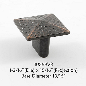 Residential Essentials 10269 Cabinet Knob in Venetian Bronze