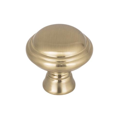 Top Knobs TK1020HB Henderson Knob 1 1/4 Inch Honey Bronze