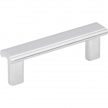 Hardware Resources Park 3 inch CC Cabinet Pull in Polished Chrome