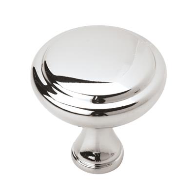 Amerock 1 1/4 Inch Arden Polished Chrome Cabinet Knob