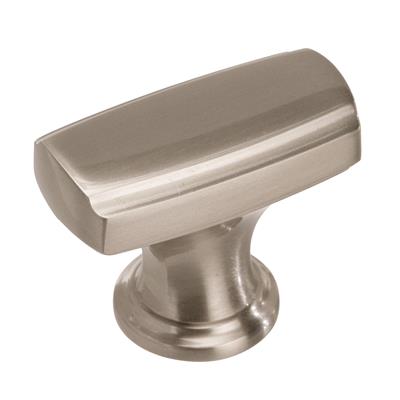 Amerock Highland Ridge 1-3/8 Inch Cabinet Knob Satin Nickel