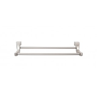 Top Knobs AQ11BSN Aqua 30 inch Double Towel Bar Brushed Satin Nickel