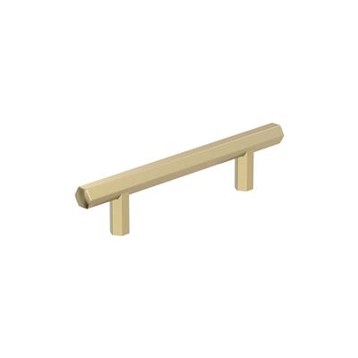 Amerock Caliber 3-3/4 Inch cc Cabinet Pull Golden Champagne