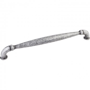 Hardware Resources Chesapeake 12 Inch CC Appliance Pull - Distressed Antique Silver