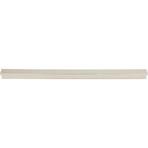 Top Knobs TK1046PN Minetta Tab Pull 12 Inch CC Polished Nickel