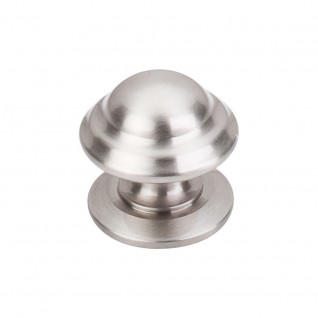 Top Knobs Britannia Collection M1323 Empress Knob 1 3/8 Inch Brushed Satin Nickel