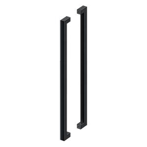 Deltana 42 Inch Extra Large Contemporary Pulls, Back-To-Back