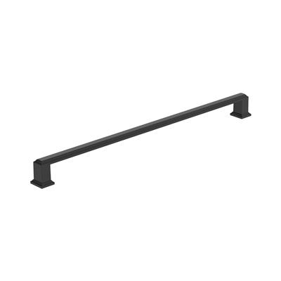 Amerock Appoint 12 5/8 Inch C to C Cabinet Pull Matte Black