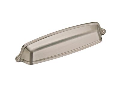Amerock Stature 5-1/16 Inch cc Cup Pull Satin Nickel