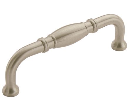 Amerock 3 3/4 Inch CC Granby Cabinet Pull Satin Nickel