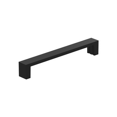 Amerock 6 5/16 Inch CC Matte Black Augment Cabinet Pull