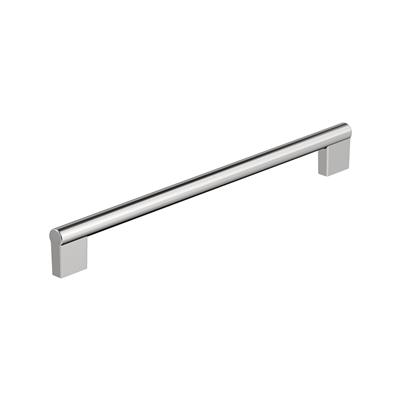Amerock Versa 10-1/16 Inch cc Cabinet Pull Polished Chrome