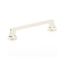 Schaub Northport Round 6 inch CC Cabinet Pull in Polished Nickel