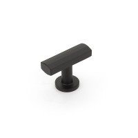 Schaub Heathrow 1 3/4 inch T-Knob in Matte Black