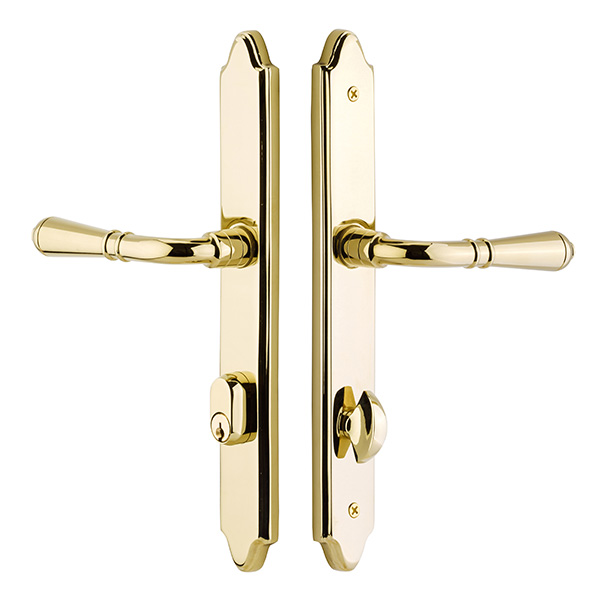Emtek 11 Inch Stretto Concord KEYED Sideplate Lock for NON STANDARD Bore Hole