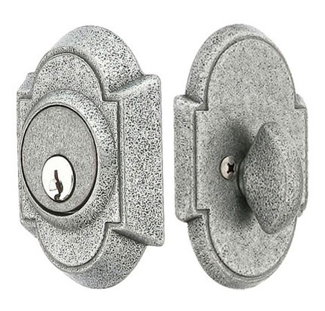 Emtek Wrought Steel Style #1 Single Cylinder Deadbolt
