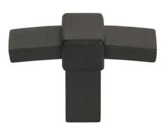 Atlas Homewares Buckle Up Knob 1 13/16 Inch Matte Black