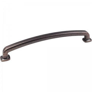 Hardware Resources Belcastel 1 Appliance Pull 12 Inch CC - Distressed Oil-Rubbed Bronze