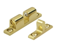 Deltana Solid Brass Ball Tension Catch 1 7/8 x 5/16 Inch