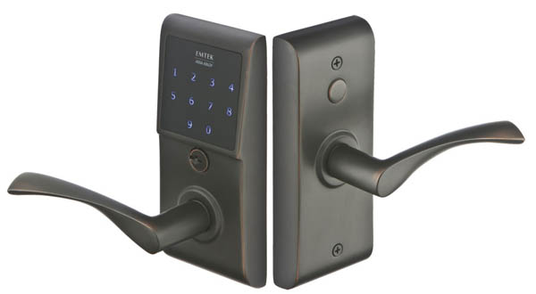 Emtek E4220 EmTouch Storeroom Gate Function Keyless Lever