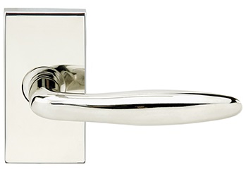 Inox 226 Summer Lever Handle with Rectangular Rosette