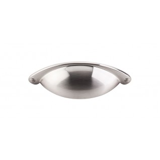 Top Knobs M400 Somerset 2 1/2 Inch CC Cup Pull Brushed Satin Nickel
