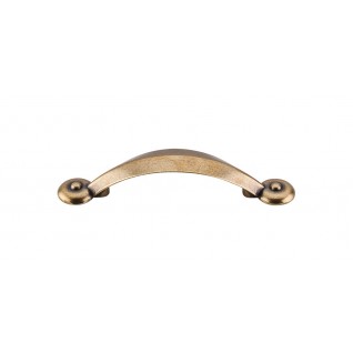 Top Knobs M1731 Angle Pull 3 Inch CC German Bronze