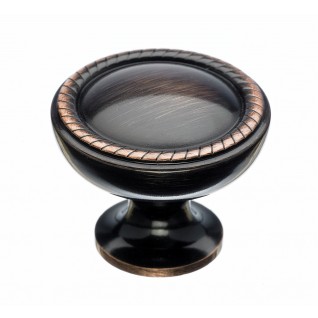 Top Knobs M1670 Bead Knob 1 1/4 Inch Tuscan Bronze