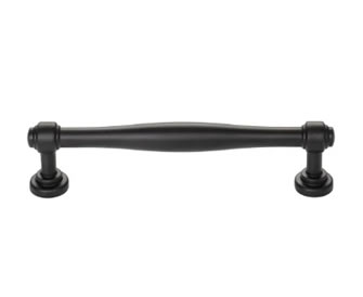 Top Knobs TK3072BLK Ulster Pull 5 1/16 Inch CC Flat Black