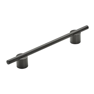 Amerock Transcendent 6-5/16 Inch cc Cabinet Pull Matte Black