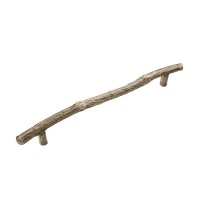 Schaub Cast Bronze Mountain 12 inch CC Stick Style Cabinet Pull in Italian Nickel