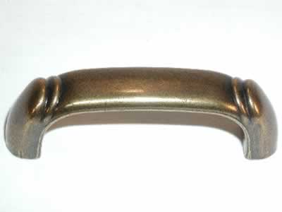 Top Knobs M190 Tuscany Dover 2 1/2 Inch CC D Handle German Bronze